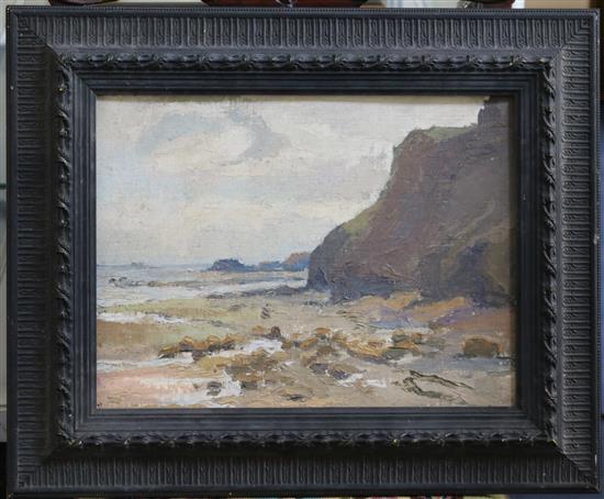 Irish School Dooega Head, Achill Island 11.5 x 15.5in.